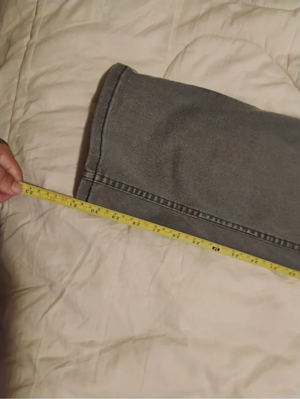 Levi's Gray Straight Leg Jeans